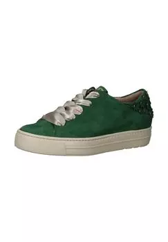 Бархатные кроссовки paul green, зеленый
