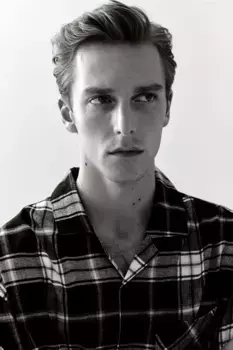 Бархатные пижамы стандартного кроя H&M, синий