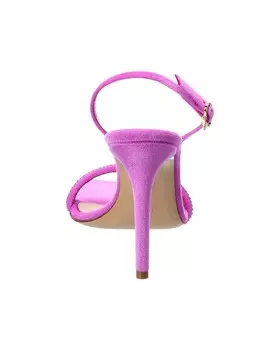 Бархатные сандалии Gianvito Rossi Britney 150, розовый