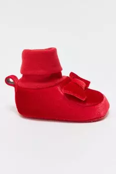 Бархатные сапоги с лентой Lc Waikiki, красный