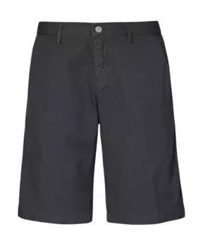 Бархатные шорты бермуды Massimo Alba, черный