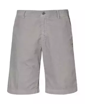 Бархатные шорты бермуды Massimo Alba, серый