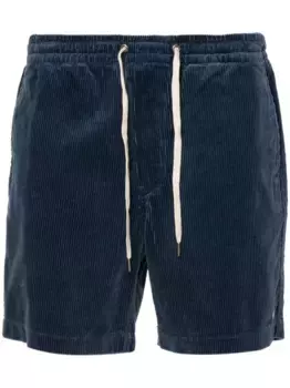Бархатные шорты-бермуды POLO RALPH LAUREN, синий