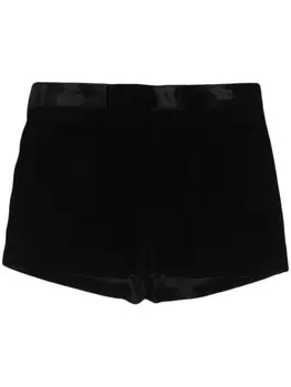 Бархатные шорты SAPIO, черный