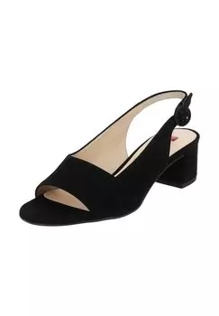 Бархатные туфли Hogl, черный