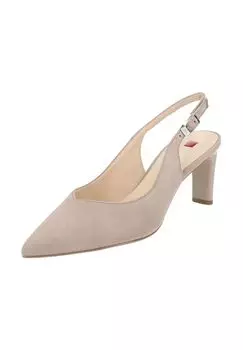 Бархатные туфли Hogl, тауп