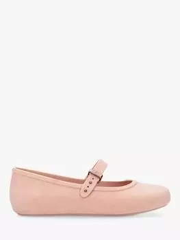 Бархатные туфли-лодочки для балерин Melissa, розовый