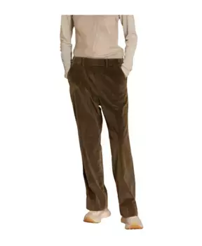 Бархатные вельветовые брюки чиносы Mason'S, зеленый