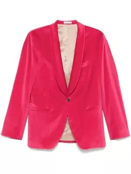 Бархатный блейзер Boglioli, розовый