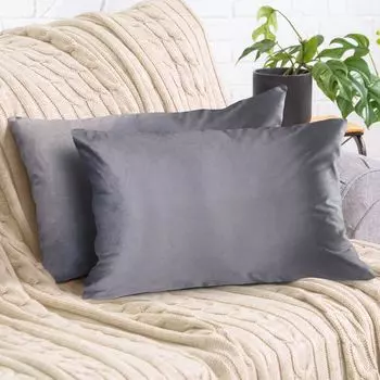 Бархатный чехол на подушку, опционально в комплекте с подушками, чехлы на подушки разных размеров и цветов, чехол на диванную подушку tinycurtains