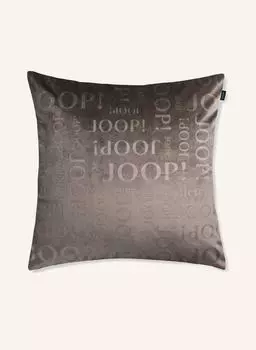 Бархатный декоративный чехол на подушку-спичка, 45 х 45 см. Joop!, коричневый