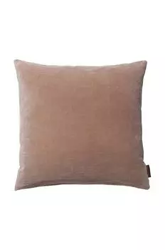 Бархатный мягкий декоративный чехол на подушку Cozy Living, оранжевый