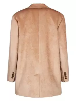 Бархатный пиджак Brunello Cucinelli, серый