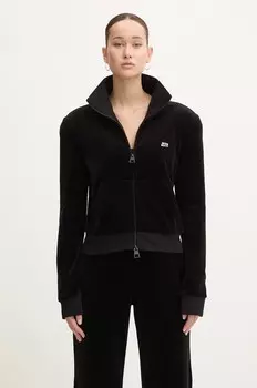 Бархатный свитшот Miss Sixty, черный