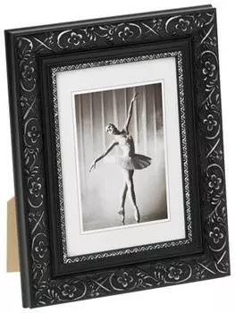 Barock Holz Рамка для фотографий My Perfect Design цвет schwarz-silber