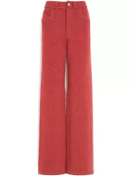 Barrie брюки из смеси кашемира и хлопка, красный