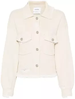 Barrie джинсовая куртка с бахромой, нейтральный цвет