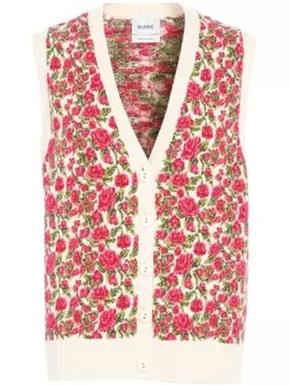 Barrie кардиган с цветочным принтом, серый