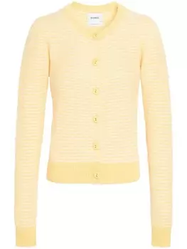 Barrie кардиган в полоску, желтый