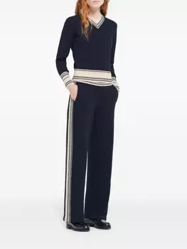 Barrie кашемировые брюки, синий