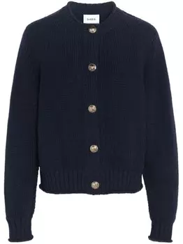 Barrie кашемировый кардиган крупной вязки, синий