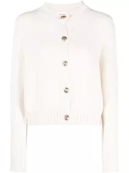 Barrie кашемировый кардиган на пуговицах, нейтральный цвет