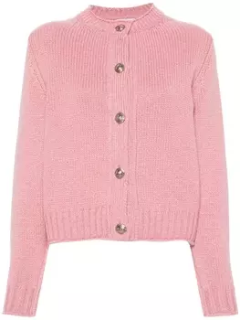 Barrie кашемировый кардиган, розовый