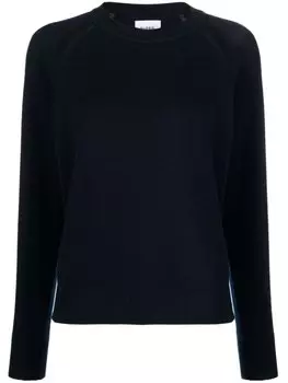 Barrie кашемировый пуловер с длинными рукавами, синий