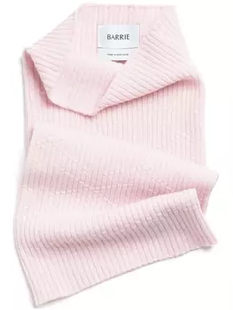 Barrie кашемировый снуд в рубчик, розовый
