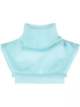 Barrie кашемировый воротник, синий