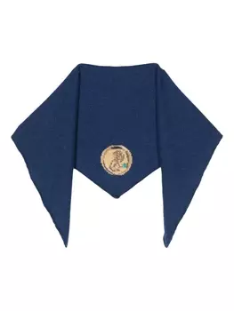 Barrie платок с принтом из коллаборации с Goossens, синий