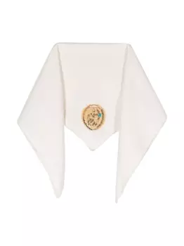 Barrie платок с принтом Sagittarius из коллаборации с Goossens, нейтральный цвет