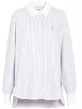 Barrie рубашка в полоску, синий