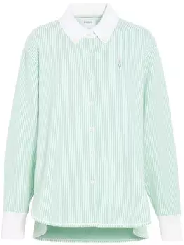 Barrie рубашка в полоску, зеленый