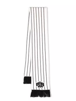 Barrie шарф в полоску, белый