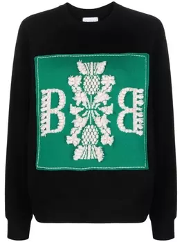 Barrie толстовка с вышивкой, черный