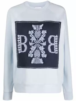 Barrie толстовка с вышивкой, синий