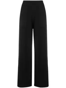 Barrie трикотажные брюки клеш, черный