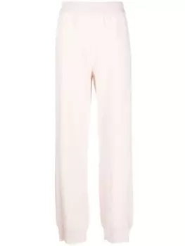 Barrie трикотажные брюки прямого кроя, розовый