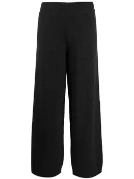 Barrie трикотажные брюки широкого кроя, серый