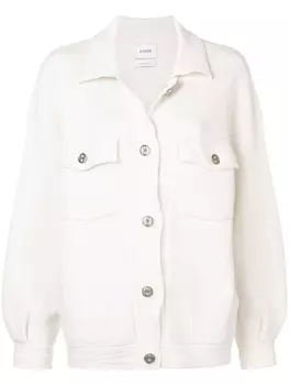 Barrie жакет оверсайз из кашемира, нейтральный цвет