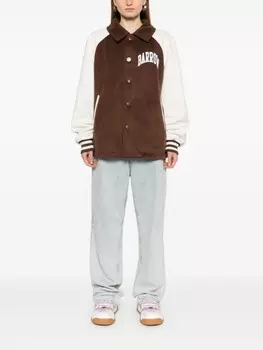 BARROW бомбер с логотипом, коричневый