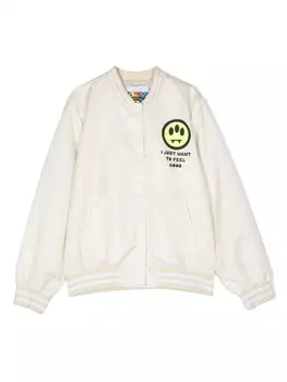 Barrow бомбер с принтом, нейтральный цвет