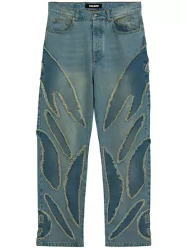 BARROW джинсы со вставками, синий