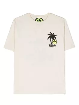 Barrow футболка с графичным принтом, нейтральный цвет
