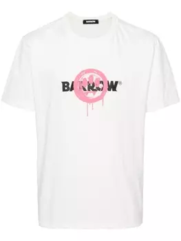 BARROW футболка с логотипом, белый