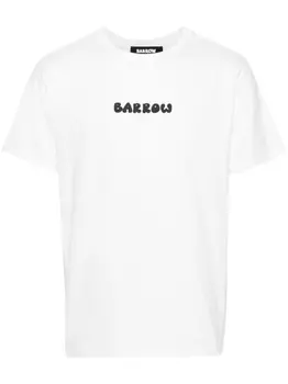 BARROW футболка с логотипом, белый