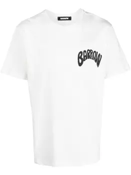 BARROW футболка с логотипом, белый
