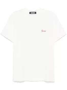 BARROW футболка с логотипом, белый