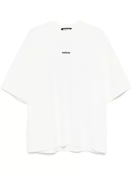 BARROW футболка с логотипом, белый